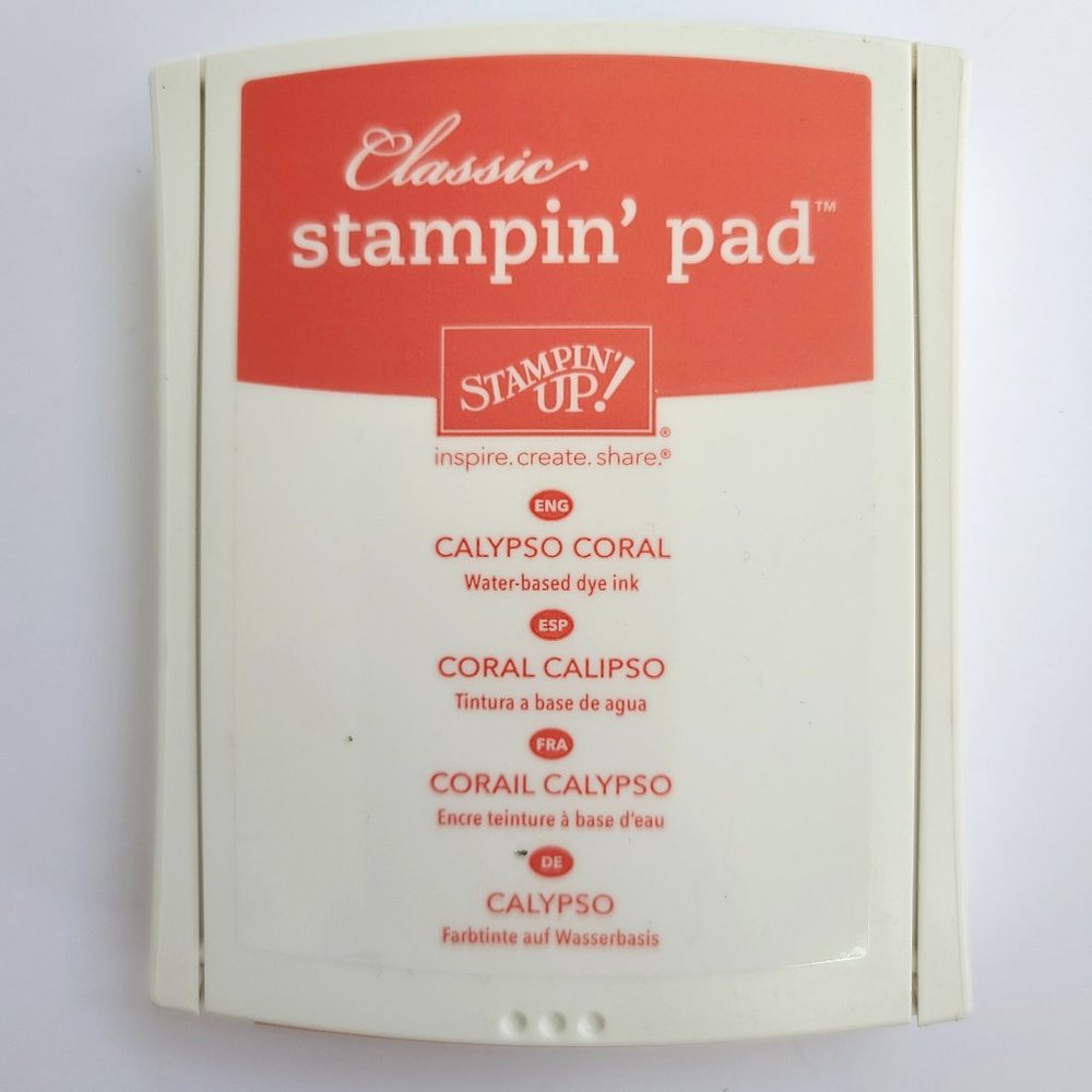 🎀SOLD🎀 Stampin Up! Classic Stampin' Pad - Calypso Coral